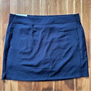 32 Degrees Women's Black Skort XXL Pull On A-Line Activewear Athleisure Golf NWT